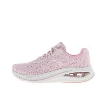 Skechers SKECH AIR META Cushioning Wear Resistant Low Top Casual Shoes Women's Pink