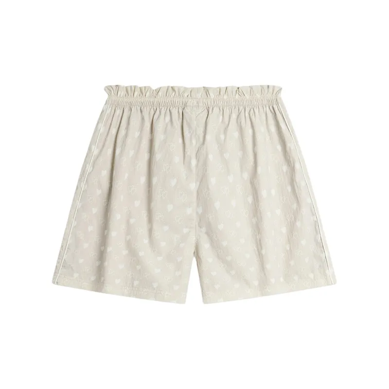 LiNing Sports Life Collection Sports Shorts Women's Oat Gray-1