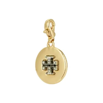 TORY BURCH Brass Glass Pendants Women's Gold
