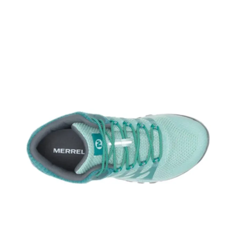 MERRELL Antora 2 Mid Gore-Te Slip-Resistant High-Top Outdoor Shoes Women's Blue-3