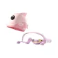 Light Purple Two-Piece Set[Swim Goggles+Waterproof Swimming Cap]