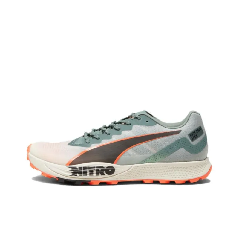 PUMA Fast Trac Apex Nitro Running Shoes 'Green White'-0