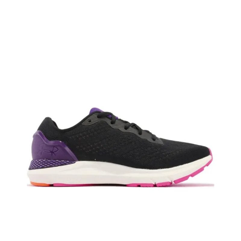 Under Armour Hovr Sonic 6 Slip Resistant Low Top Running Shoes Women's Black Purple-1