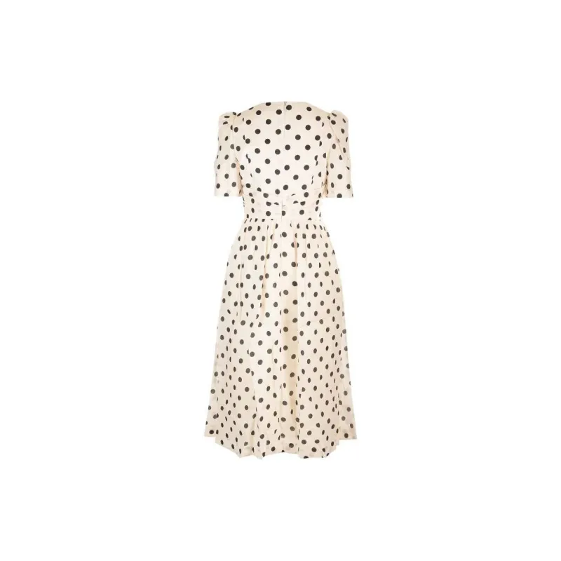 Zimmermann Short Sleeved Dress Women's White-1