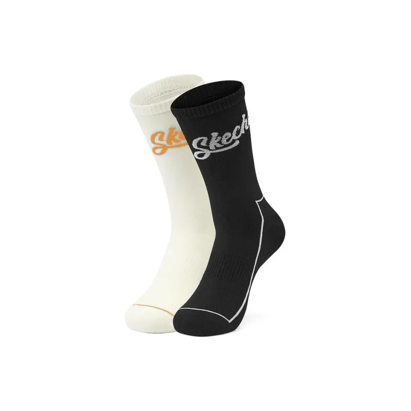 Skechers Colorful Knee-High Socks Unisex 2 Pack-0