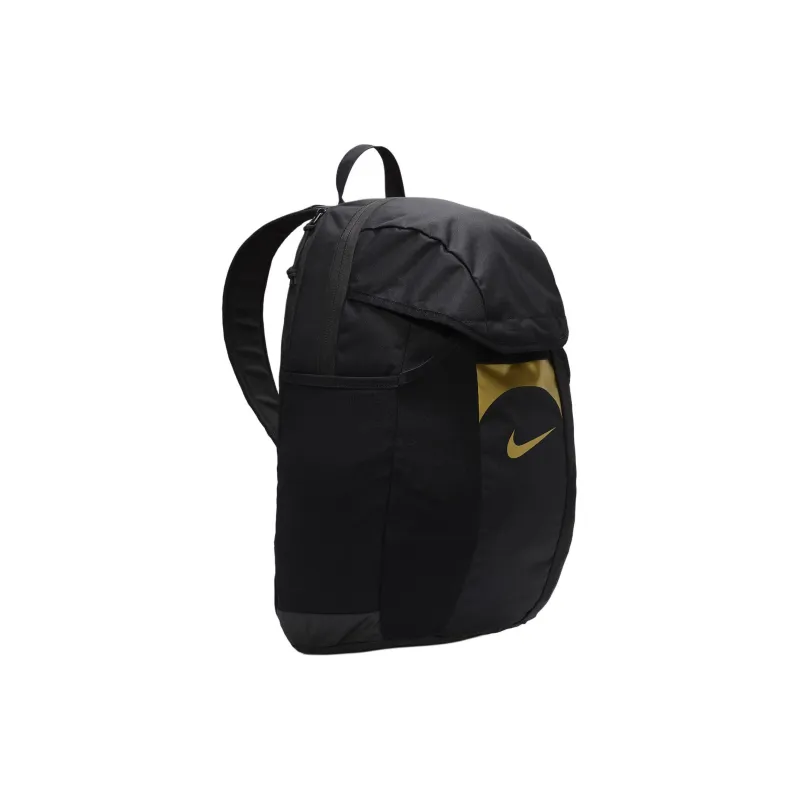 Nike Fabric Backpack Regular Unisex Black & Metal Gold Coin Color-1