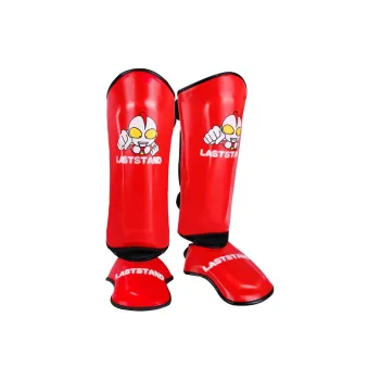 Competition Boxing Protective Gears Red Blue Durable PU Leather S M Kids'