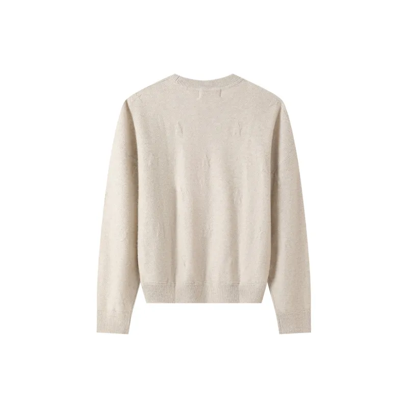 H YXIANG Cashmere Sweater Women's-1