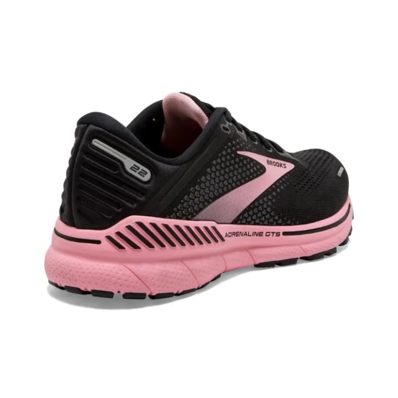 Brooks Women's Adrenaline GTS 22 'Black Pink'-2