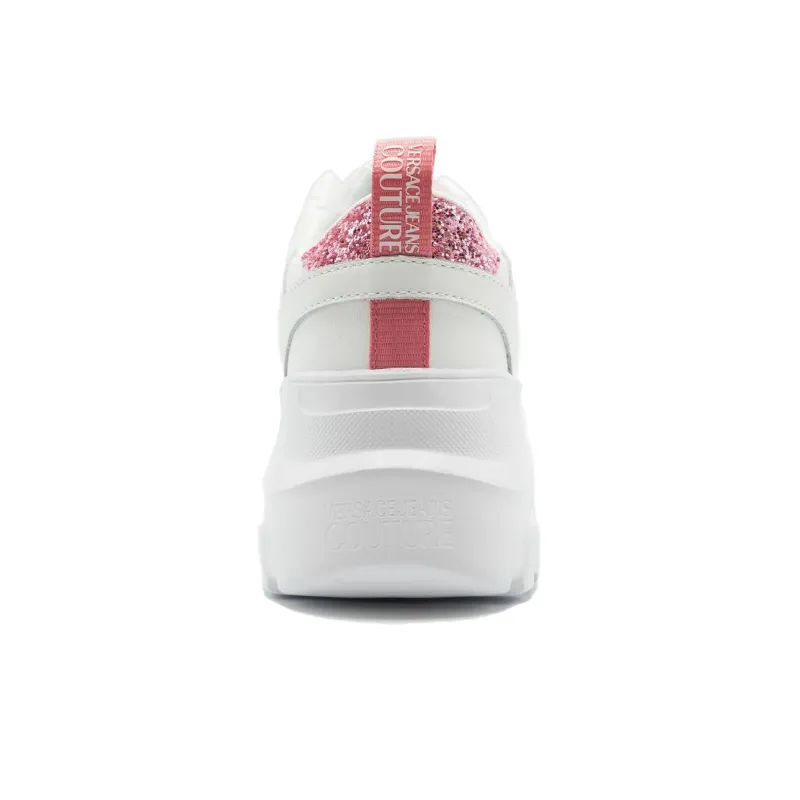 VERSACE JEANS COUTURE Low Top Casual Shoes Women's White-4