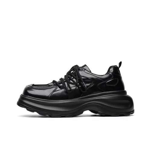 Chi Wolf Height Increasing Low Top Chunky Sneakers Men's