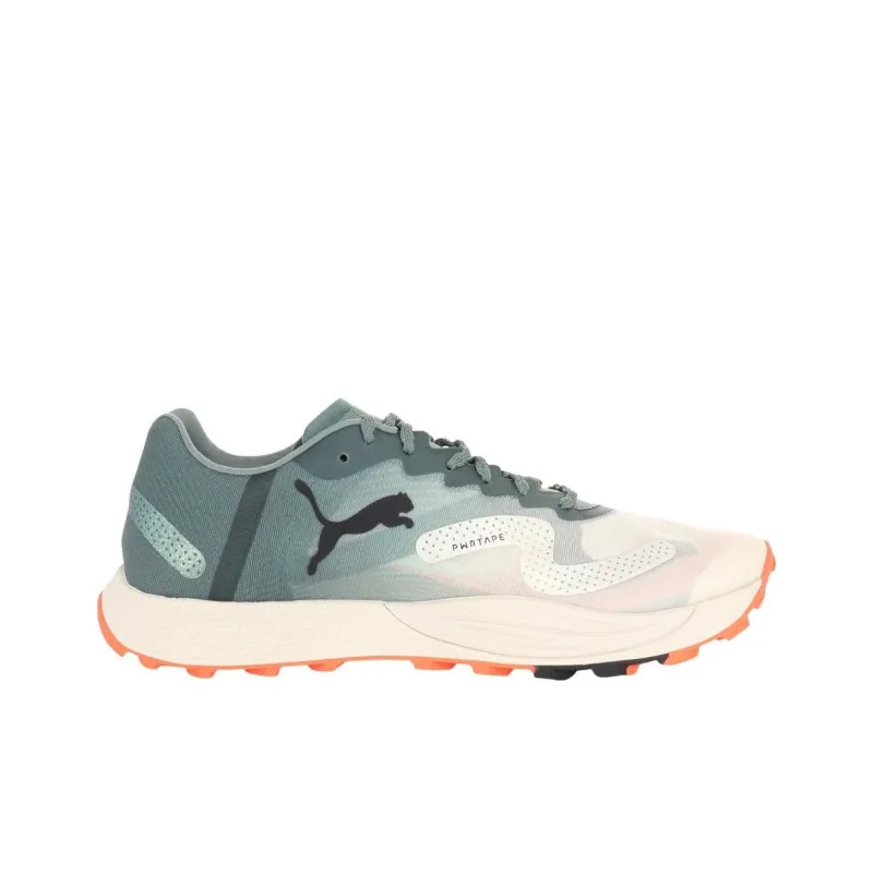 PUMA Fast Trac Apex Nitro Running Shoes 'Green White'-1