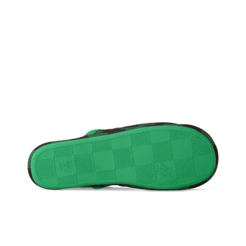 LOUIS VUITTON Lv Palace Slipper Damier Pop Green-4