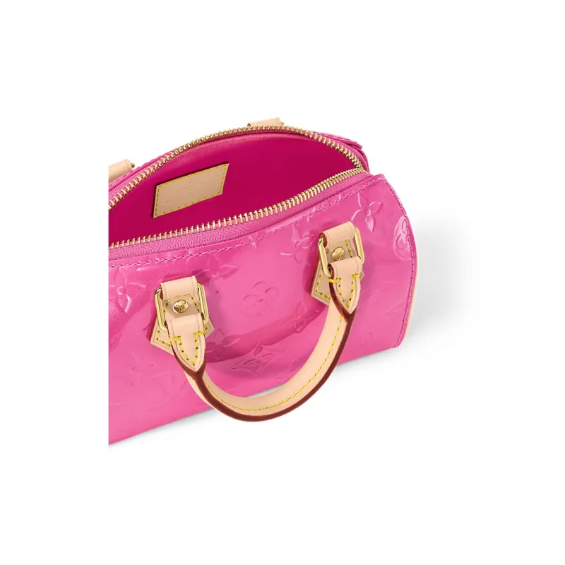 LOUIS VUITTON Nano Speedy Neon Pink-5