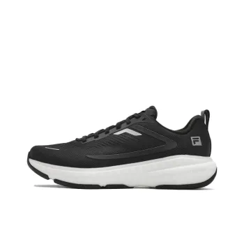 FILA ENERGY 2 Slip Resistant Low Top Casual Running Shoes Men's Steed Black