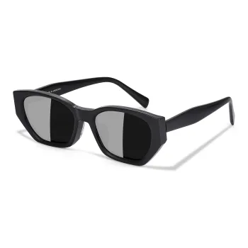 SUYAN Plate Frame Irregular Shape Sunglasses Unisex