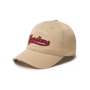 MLB Cotton Polyester Baseball Caps Unisex Beige Yellow