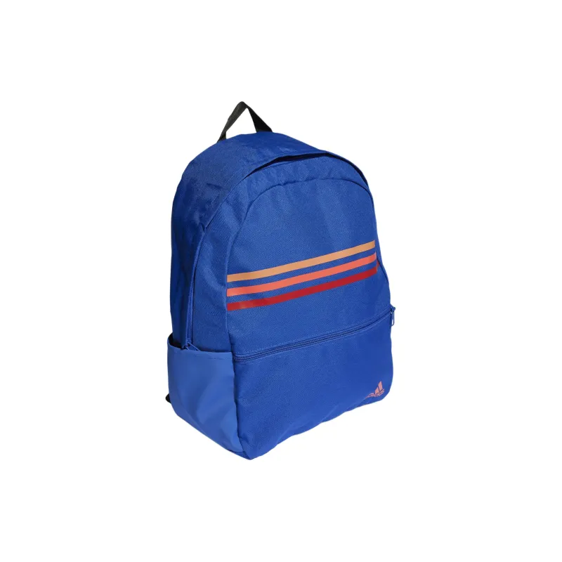 Adidas Recycled Polyester Plain Weave Fabric Backpack Unisex Royal Blue/Earth Tone-1