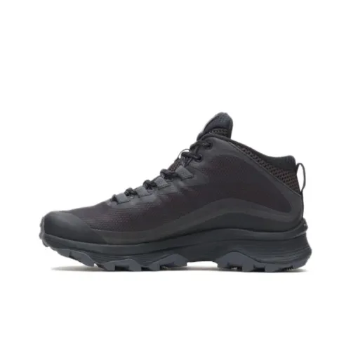 MERRELL Moab Speed Mid GORE-TEX 'Black Asphalt'