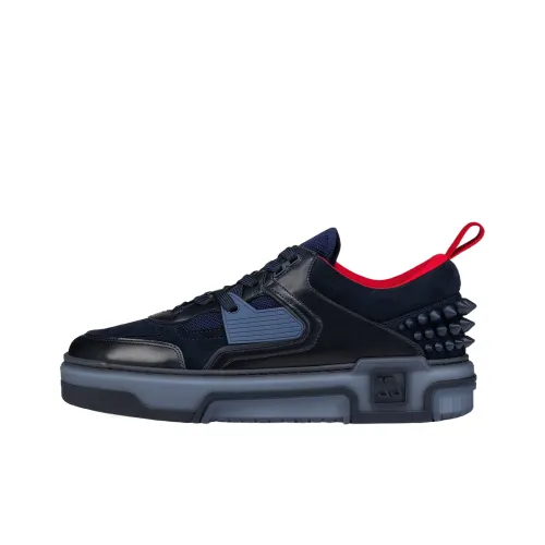 Christian Louboutin Astroloubi Skateboard Shoes Men Low-Top Marine Blue