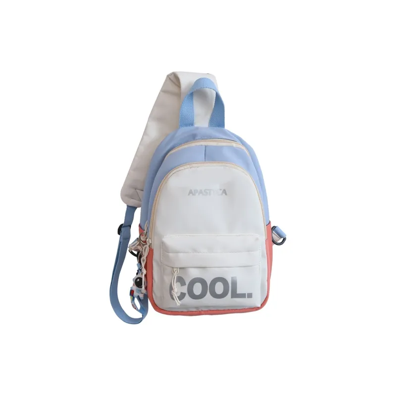 Deli Bear Nylon Crossbody Bag Backpack Sling Bag Regular Unisex Orange/Red/Gray/Black-6