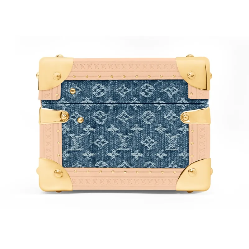 LOUIS VUITTON Coffret Trésor 24 Denim Bleu-2