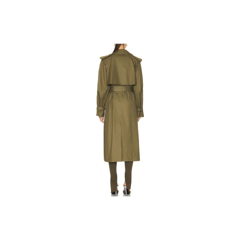 WARDROBE.NYC Coats Women's Green-1