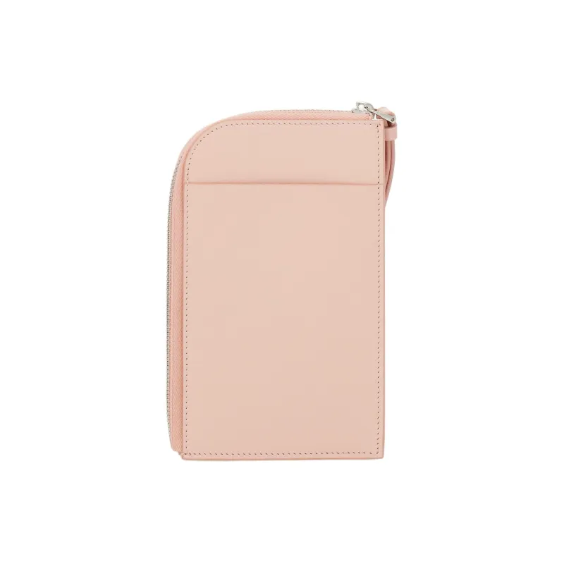 FERRAGAMO GANCINI Cow Leather Cell Phone Pouch, Shoulder Bag, Crossbody Bag, Wallet Women's Light Pink Red-2