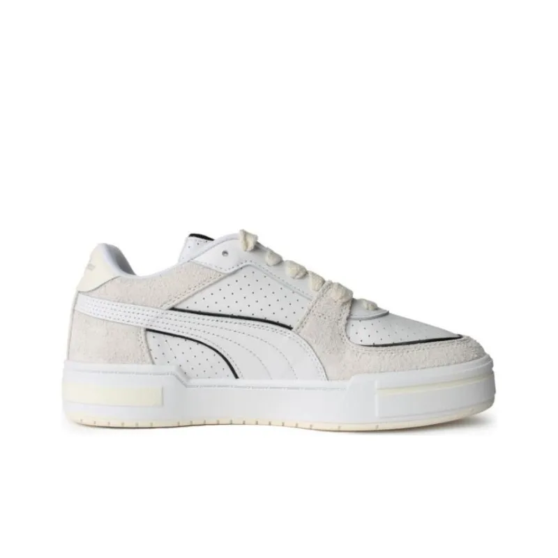 PUMA Shock Absorbers With Slip Resistant Features Low Top Casual Shoes Men's White-1