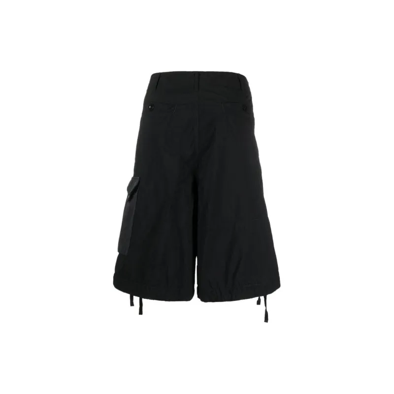 TEN C Drawstring Cuff Cargo Shorts-1