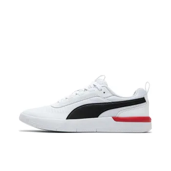 PUMA Softride Archer Wear Resistant Low Top Skateboard Shoes Unisex White Black Red