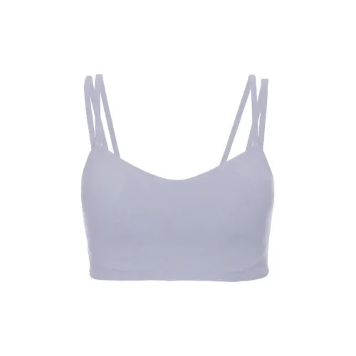 Nike Light-Support Padded Strappy Sports Bra Bra Women's Light Purple