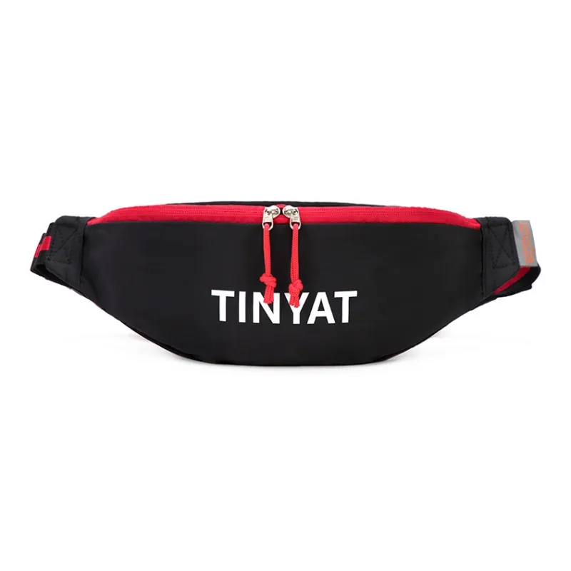TINYAT Polyester Fanny Pack Small Size Unisex Orange/Black/Blue/Yellow-3