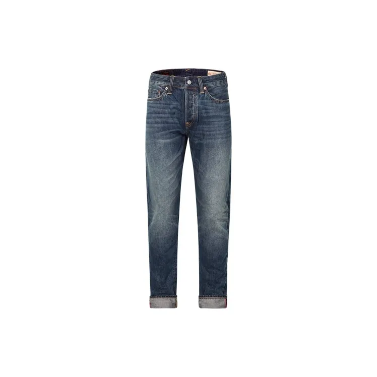 EVISU Jeans Men Denim Blue-1