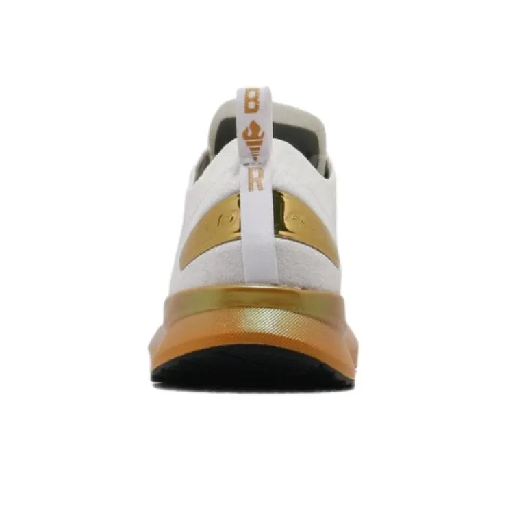 Brooks Levitate 4 Cushioning Wear-Resistant Low-Top Running Shoes Women's White Gold-3