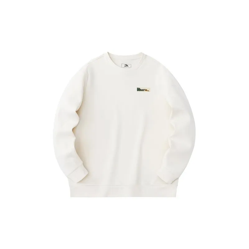 Anta Sweatshirt Men's Chalcedony White-1