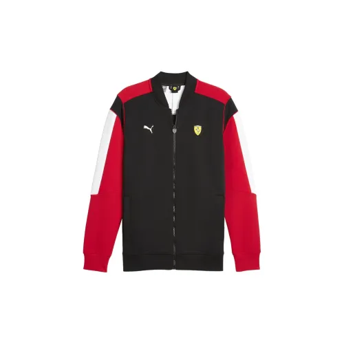 PUMA FERRARI RACE MT7 TRACK JKT Jackets Coats Men's Black