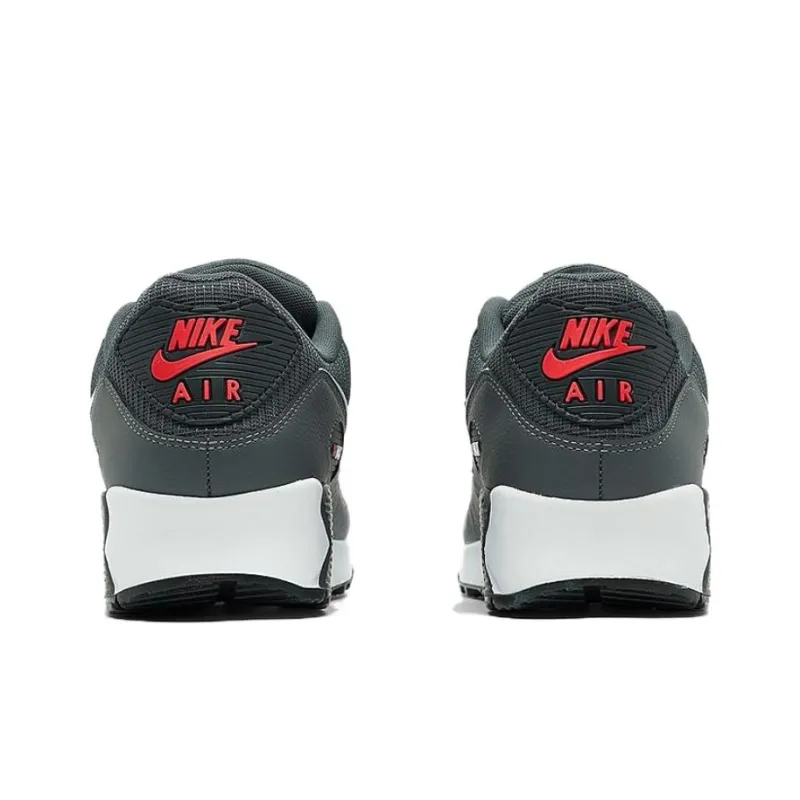 Nike Air Max 90 Iron Grey University Red-3