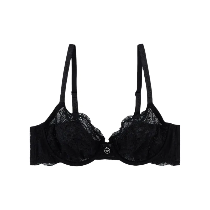 EMPORIO ARMANI Virtual Lace Underwired Bra-0