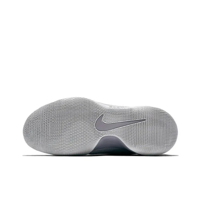 Nike Hypershift EP Cushioning, Wear Resistant Low Top Basketball Shoes Men's Gray Red-3