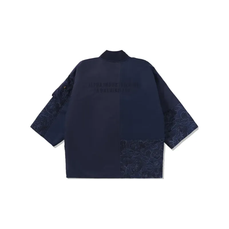 Bape X Alpha Industries Reversible Kimono Jacket-3