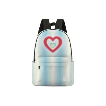 ONRF SOUNDBYTE Collaboration Polyester Backpack Medium Size Unisex Blue White