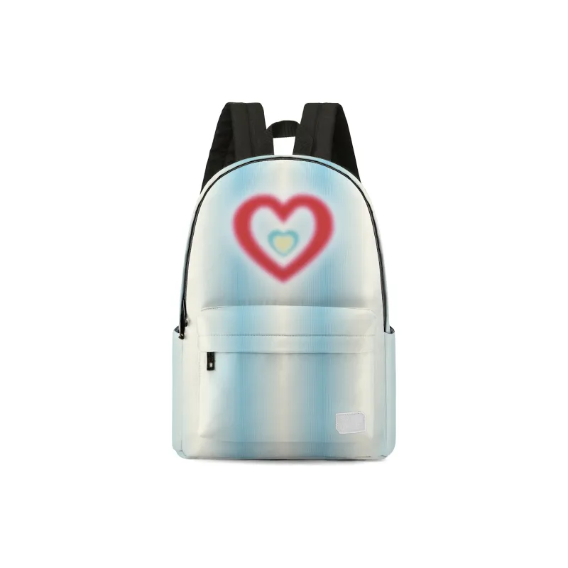 ONRF SOUNDBYTE Collaboration Polyester Backpack Medium Size Unisex Blue White-0