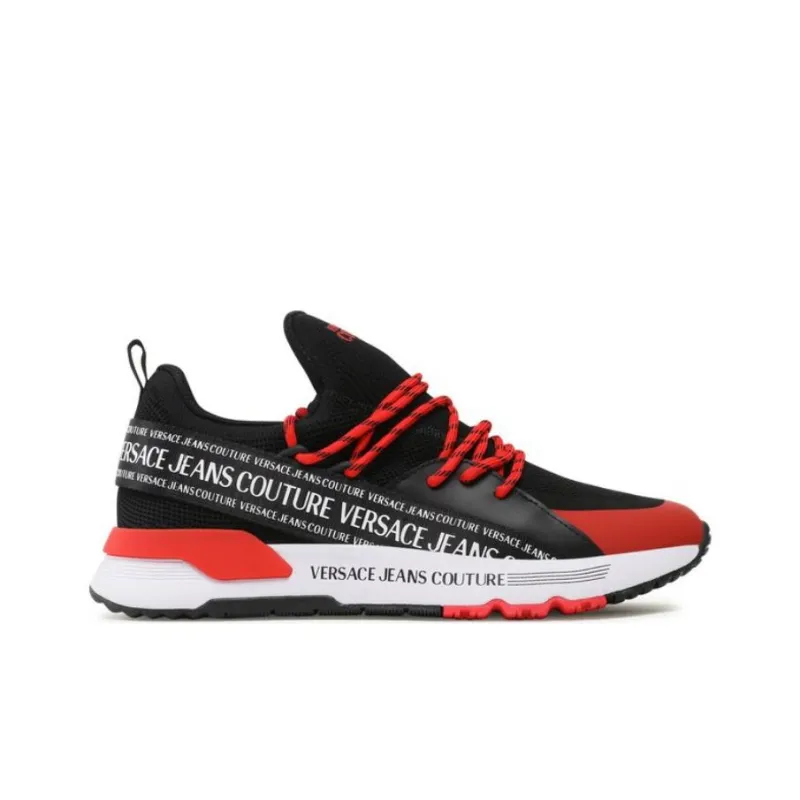 VERSACE JEANS Couture Dynamic Panelled-design Sneakers-1