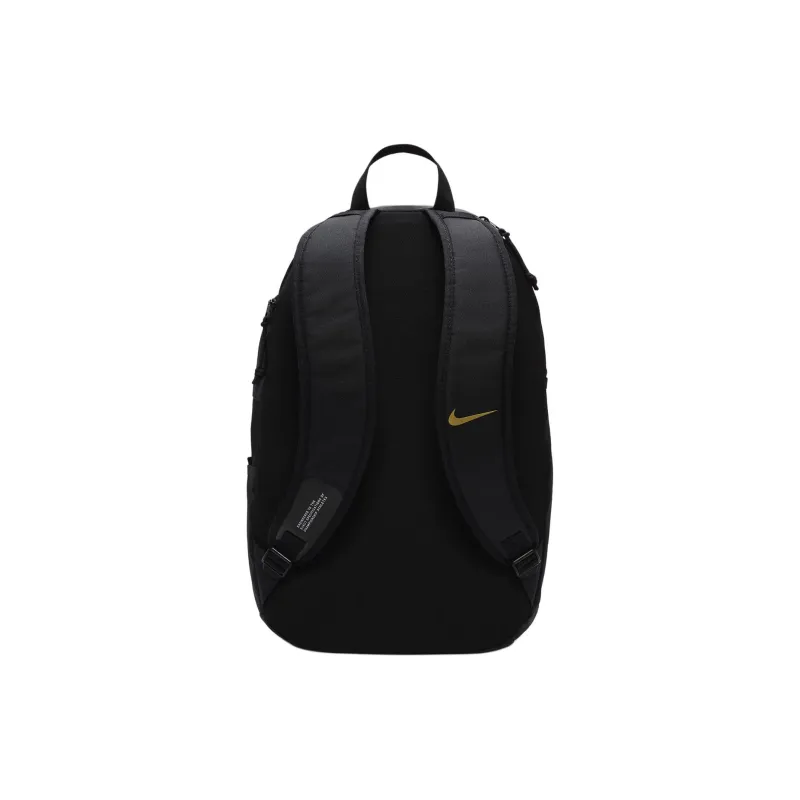 Nike Fabric Backpack Regular Unisex Black & Metal Gold Coin Color-2