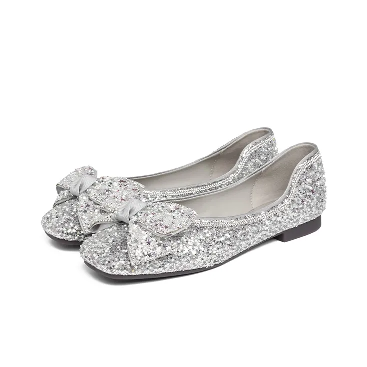 JOSINY Casual Single Shoes 1.5cm Women's Light Gold-9