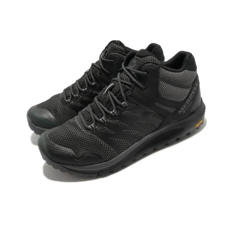 MERRELL Nova 2 Mid GTX Cushioned Slip-Resistant Low-Top Outdoor Shoes Men's Black-2