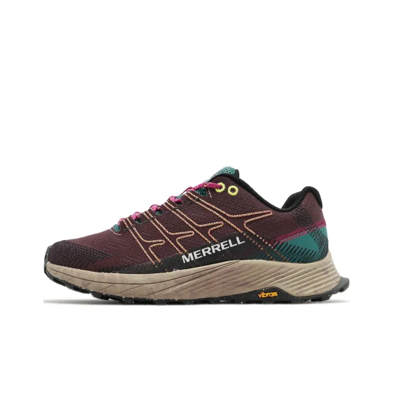 MERRELL Moab Flight Cushioned Slip-Resistant Low-Top Outdoor Shoes Women's Umber-0