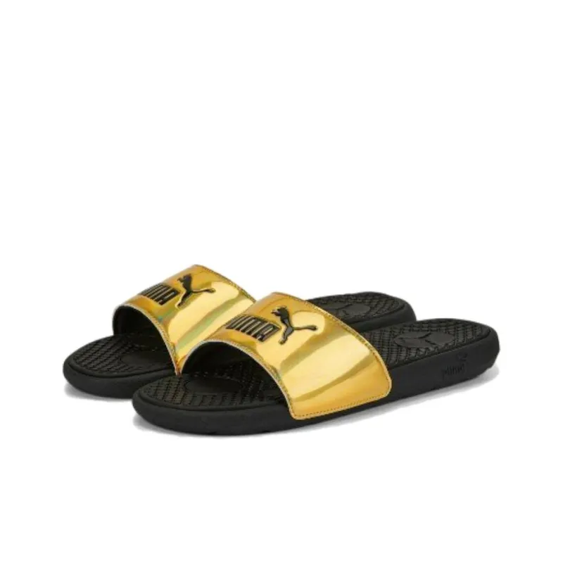 Puma Women's Cool Cat Distressed Slide 'Team Gold'-2