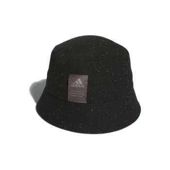 Adidas Cotton, Recycled Polyester, Faux Wool Bucket Hats Unisex Black